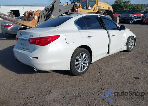 2017 Infiniti Q50 3.0T Premium from USA, damaged, VIN JN1EV7AR0HM833611